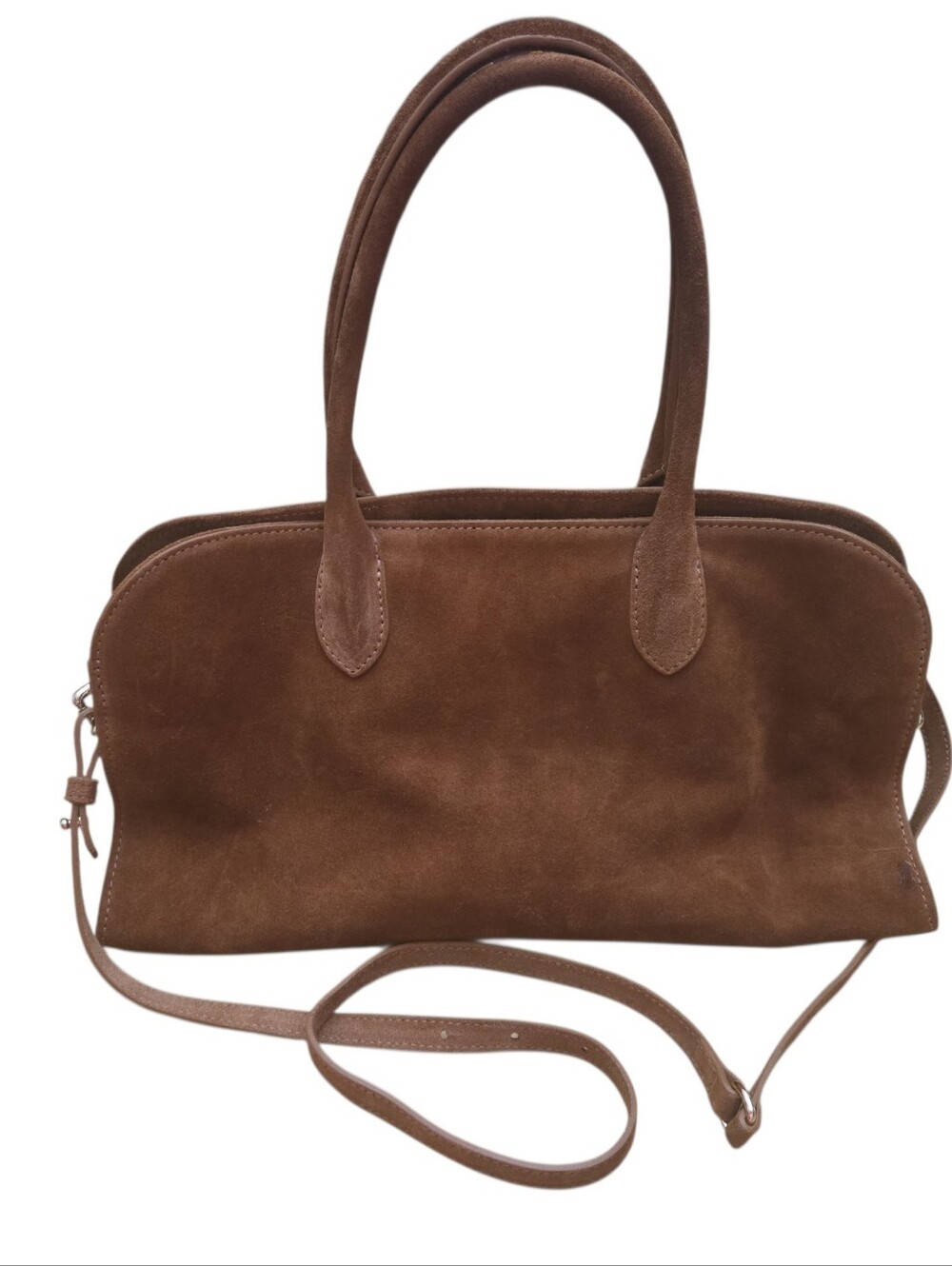 Claudia Firenze Genuine Suede Leather  – Made in Italy w/ Crossbody